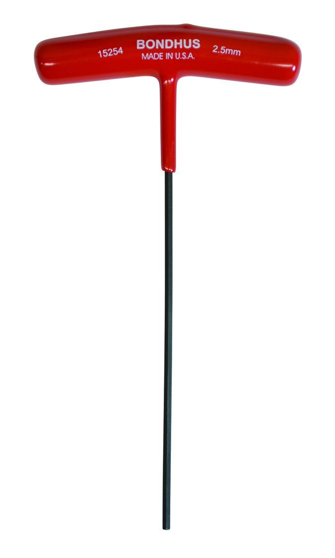 Bondhus Curved Metric Hex Key, Hex size 2.5 mm