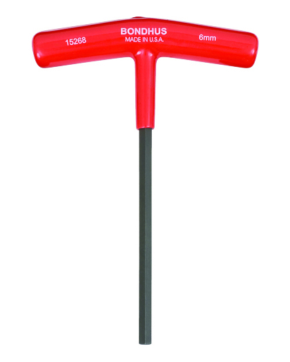 Bondhus Curved inch, Metric Hex Key, Hex size 6 mm