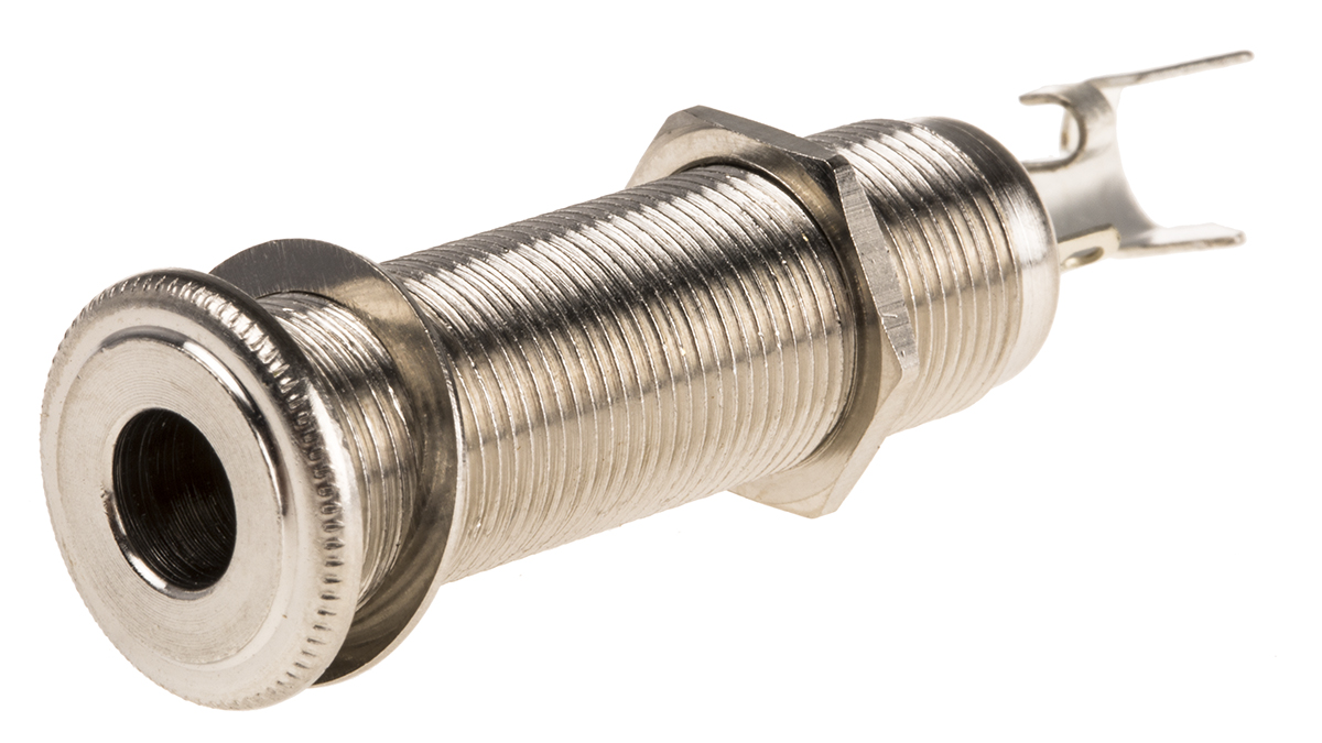 152b Switchcraft Jack Connector 6.35 mm Panel Mount Female 1 Stereo Solder