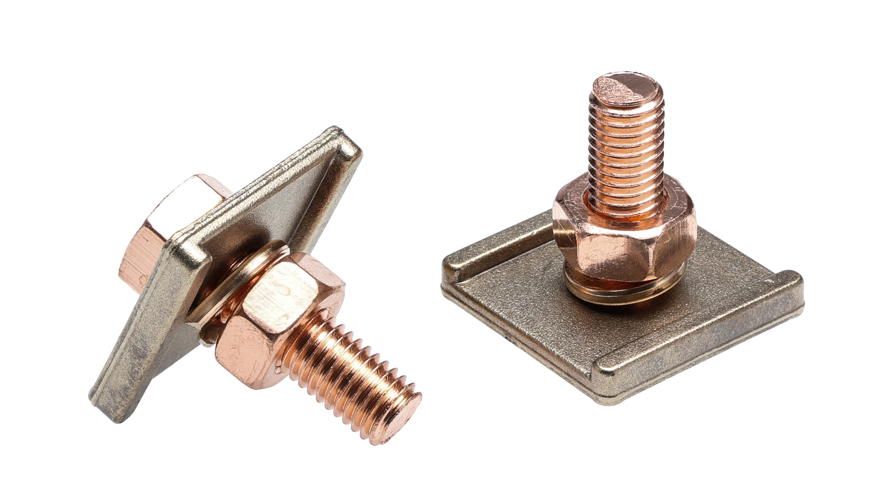 WJ Furse Copper Earth Clamp Max. Conductor Size 120 mm² Nominal Rod dia. 10 mm 26mm