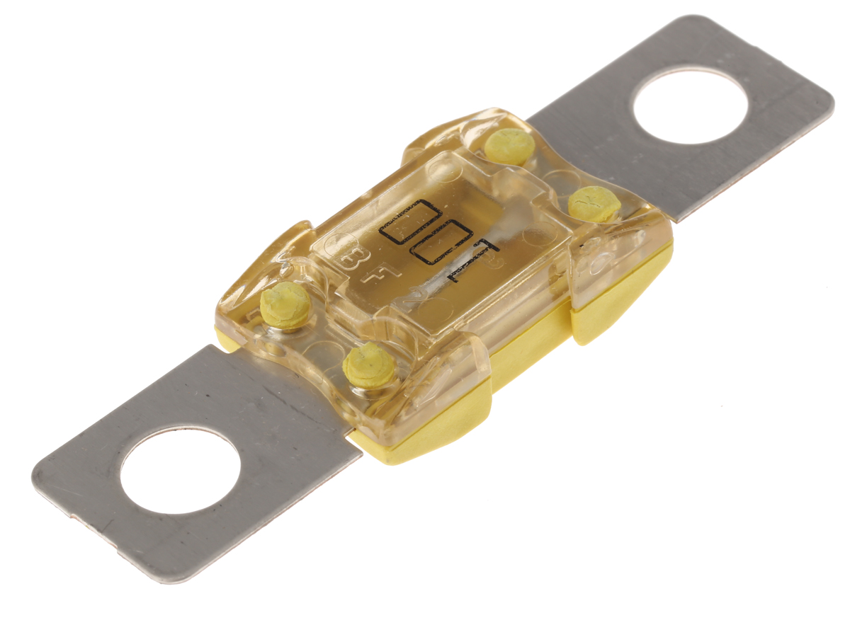 Littelfuse 100A Yellow Car Fuse, 32V dc