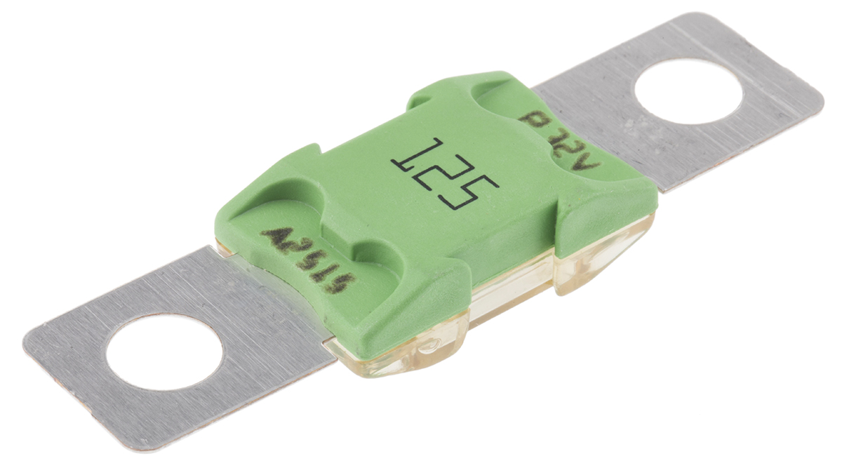 Littelfuse 125A Green Car Fuse, 32V dc