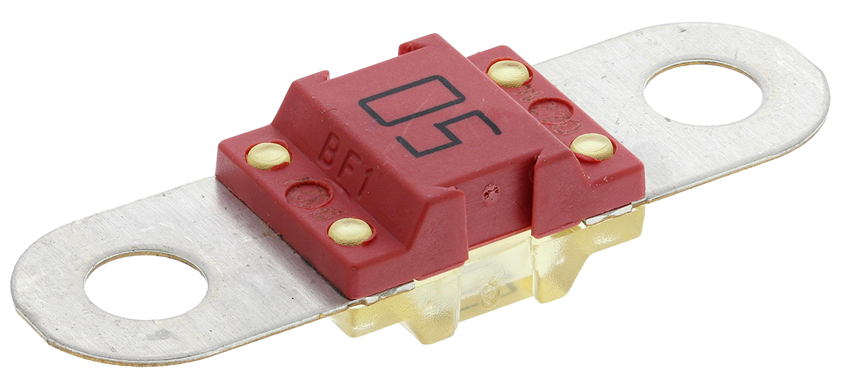 Littelfuse 50A Red Car Fuse, 32V dc