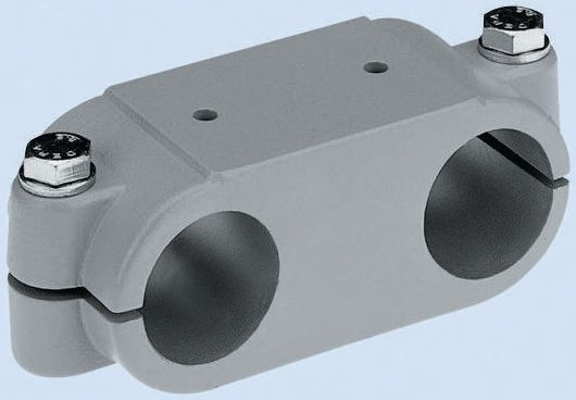 Rose+Krieger Parallel Clamp, Connecting Component, Strut Profile 30 mm, Round Tube Size 30.1 mm