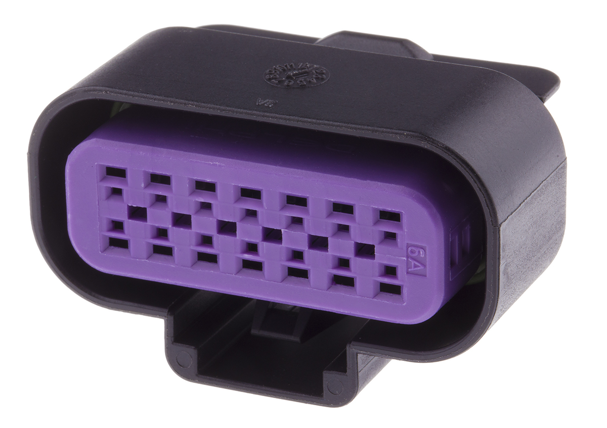 Delphi, GT 150 Automotive Connector Female Black Cable 14 Way Crimp Termination 15326856