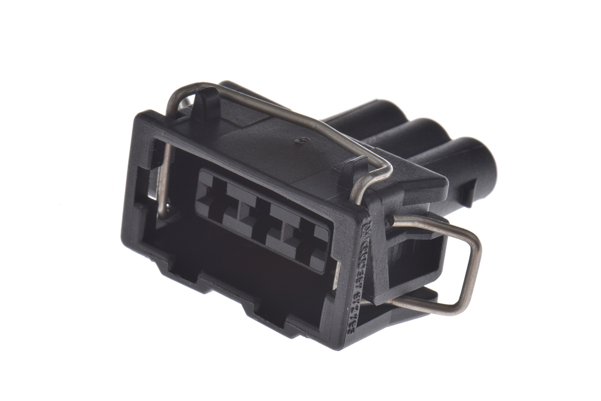 Delphi, 2.8 Automotive Connector Female Black Cable 3 Way Crimp Termination 15327870
