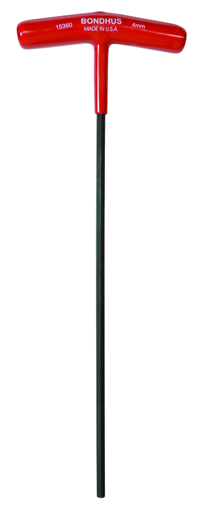 Bondhus Curved Imperial, Metric Hex Key, Hex size 4 mm
