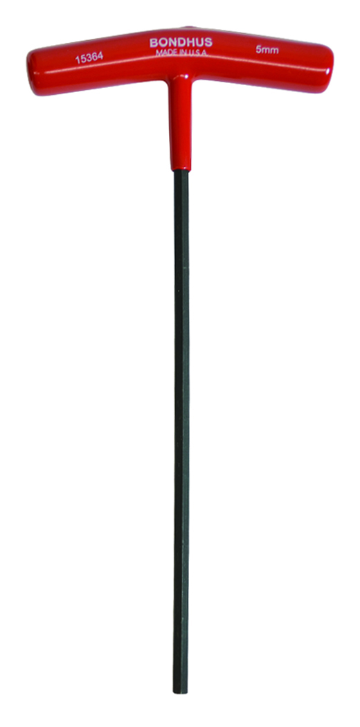 Bondhus Curved Metric Hex Key, Hex size 5 mm