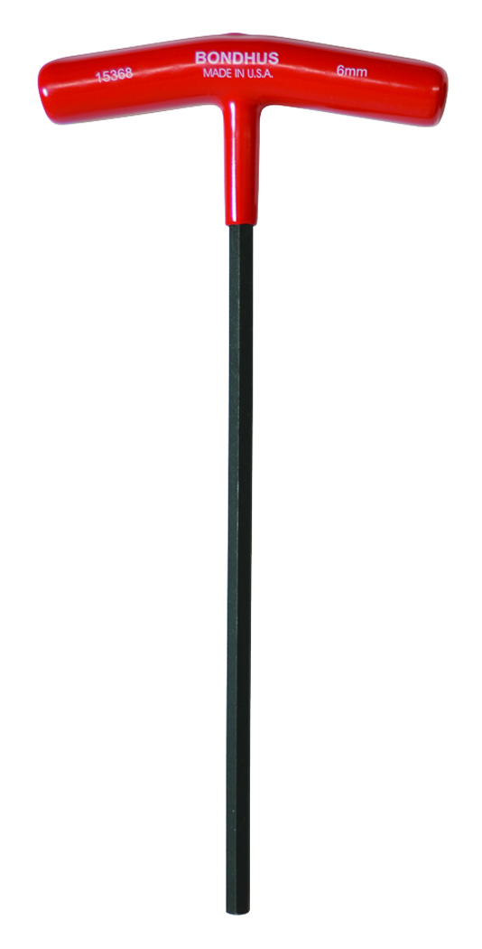 Bondhus Curved Metric Hex Key, Hex size 6 mm
