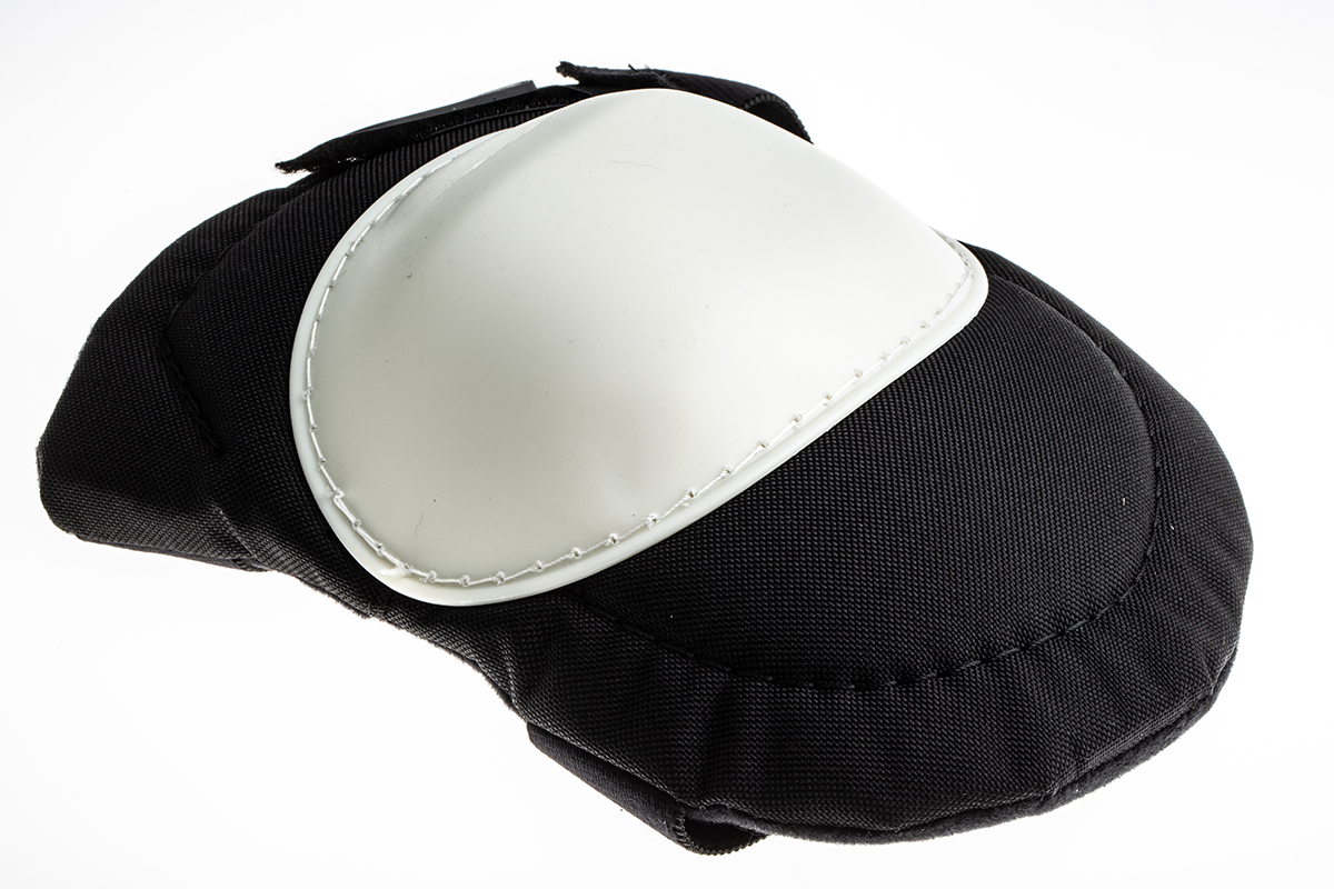 RS PRO Black Rubber Knee Pad Resistant to Water Resistant