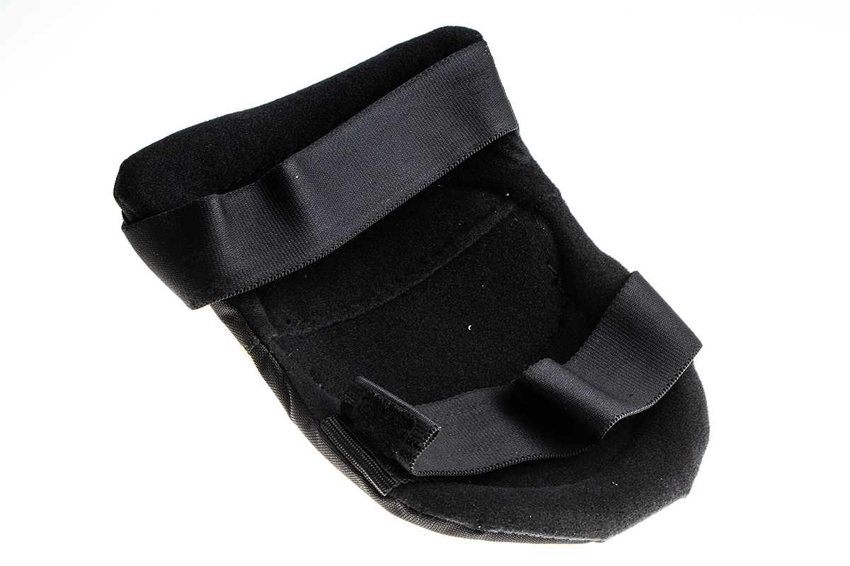 154-851 RS PRO Black Rubber Knee Pad Resistant to Water Resistant