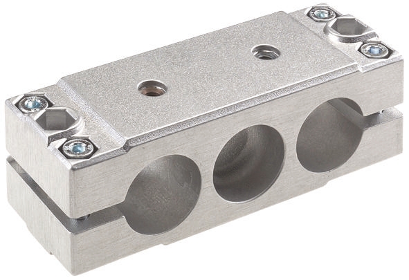 Rose+Krieger M8 Parallel Clamp, Connecting Component, Strut Profile 40 mm, Round Tube Size 40.17 mm