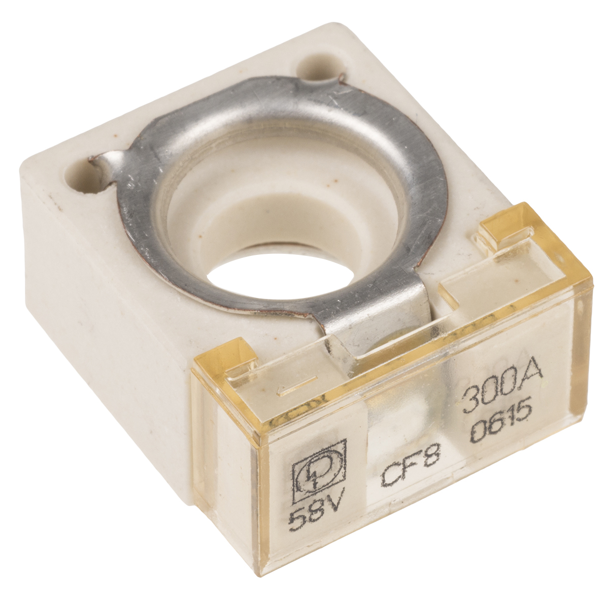 Littelfuse 300A White, Grey Car Fuse, 58V dc Includes Indicator