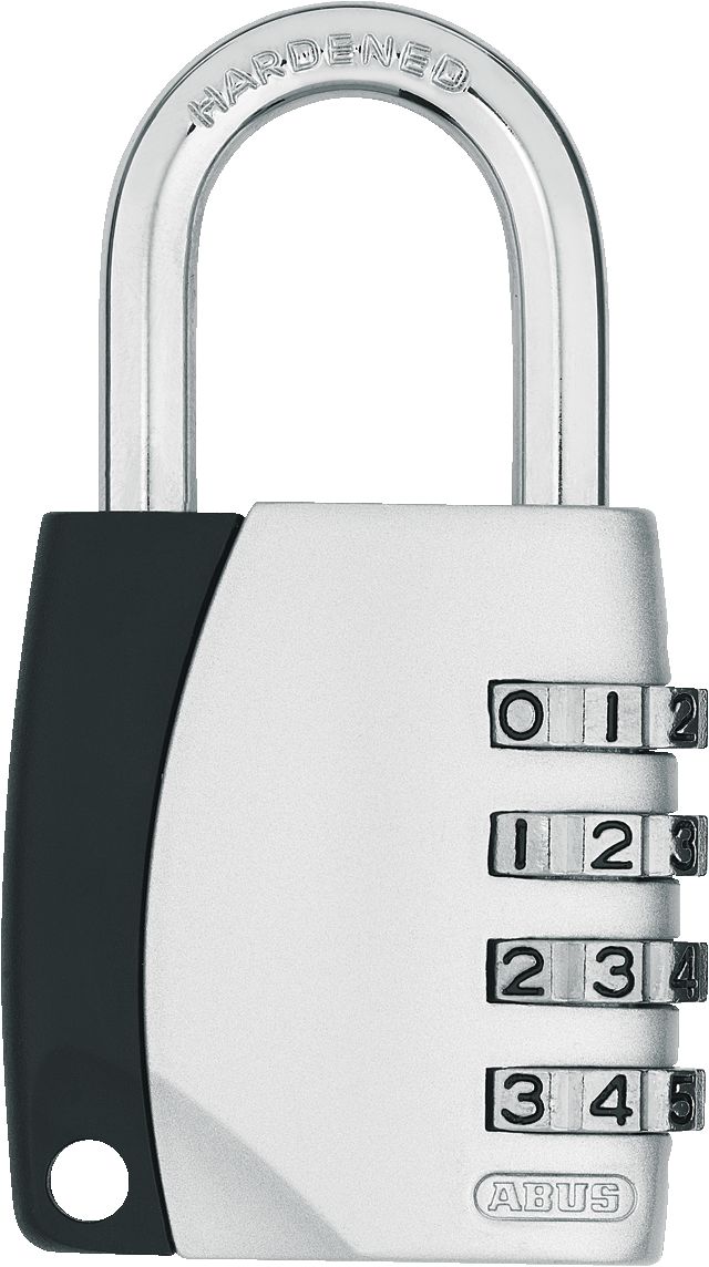 ABUS Combination Padlock Zinc Combination Padlock, 6.35 mm Shackle