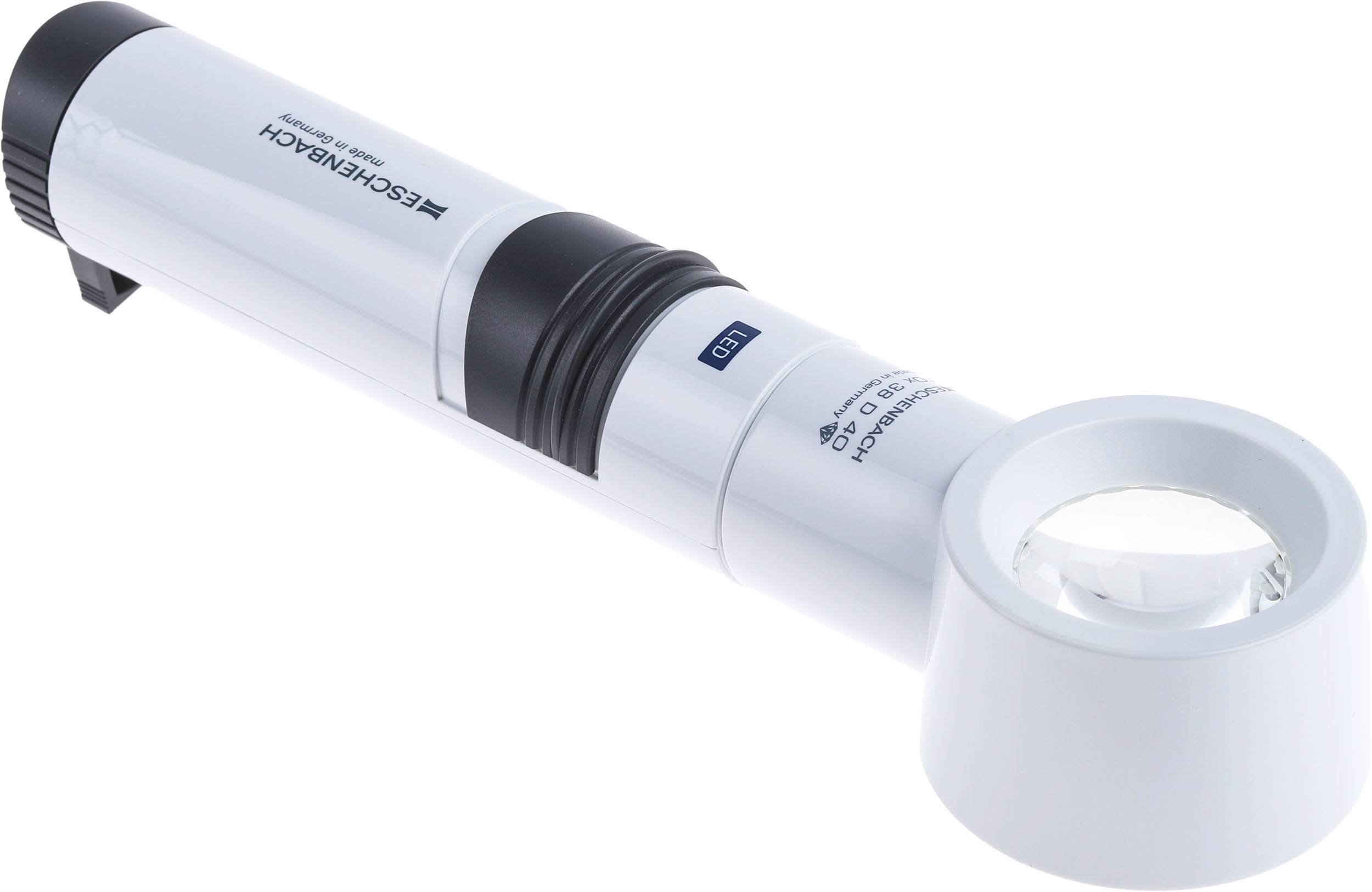 155074 Eschenbach Illuminated Magnifier, 10x x Magnification, 35 mm Diameter