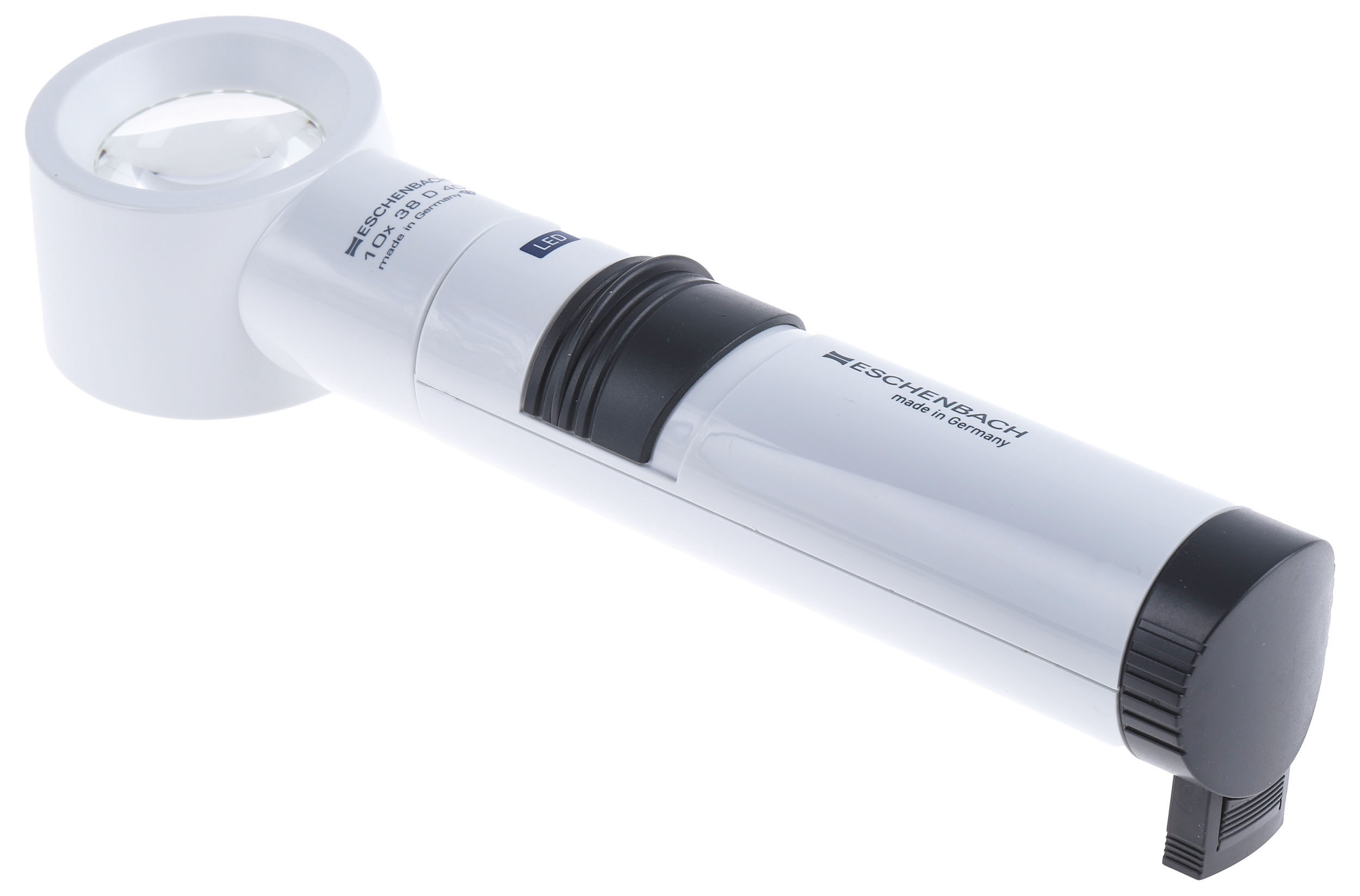155074 Eschenbach Illuminated Magnifier, 10x x Magnification, 35 mm Diameter