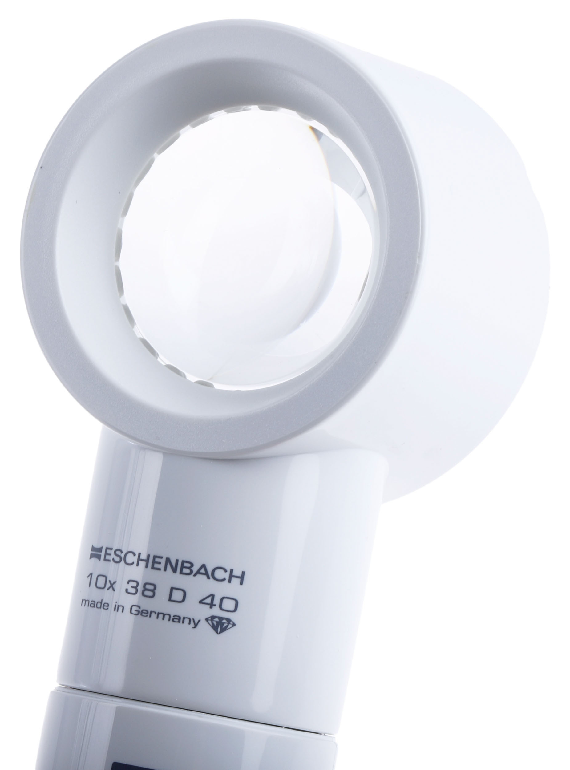 155074 Eschenbach Illuminated Magnifier, 10x x Magnification, 35 mm Diameter