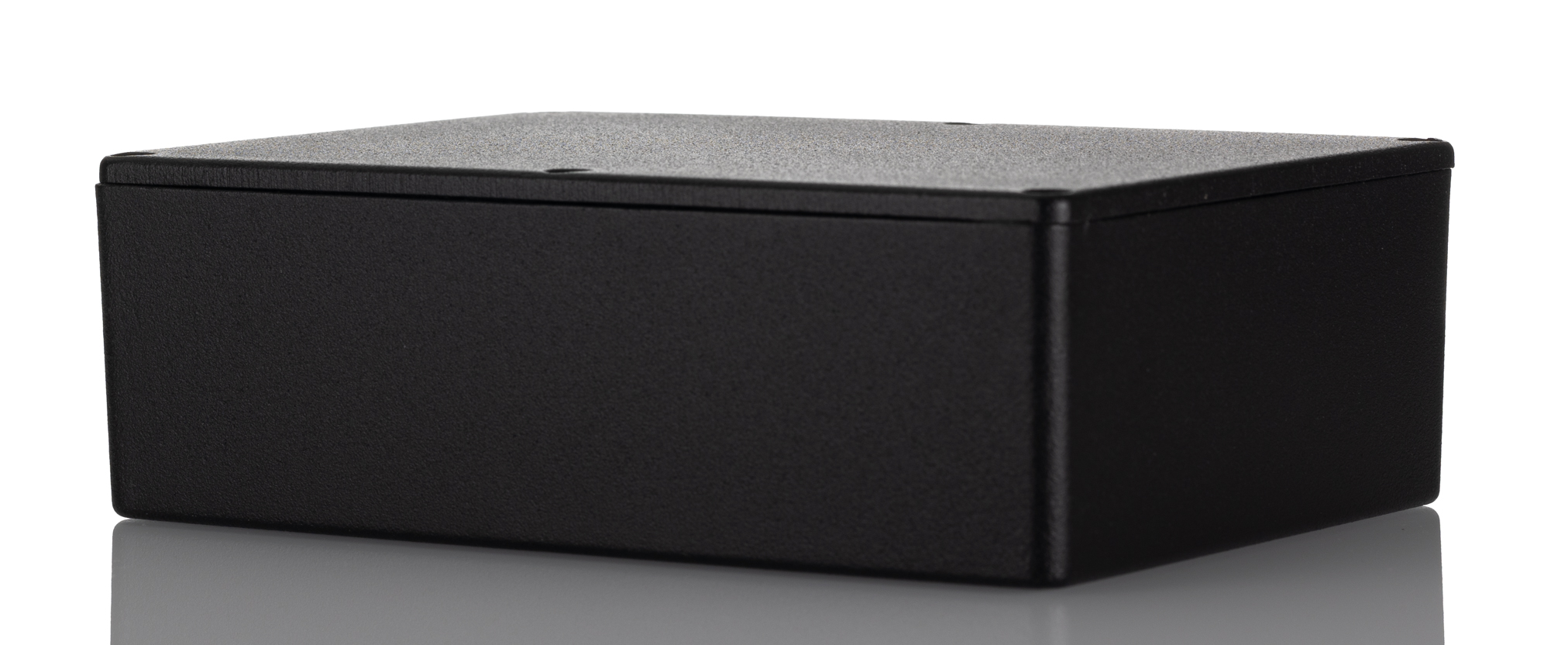 1550ebk Hammond 1550 Series Black Die Cast Aluminium Junction Box, IP54, 171 mm, 121mm 51 mm