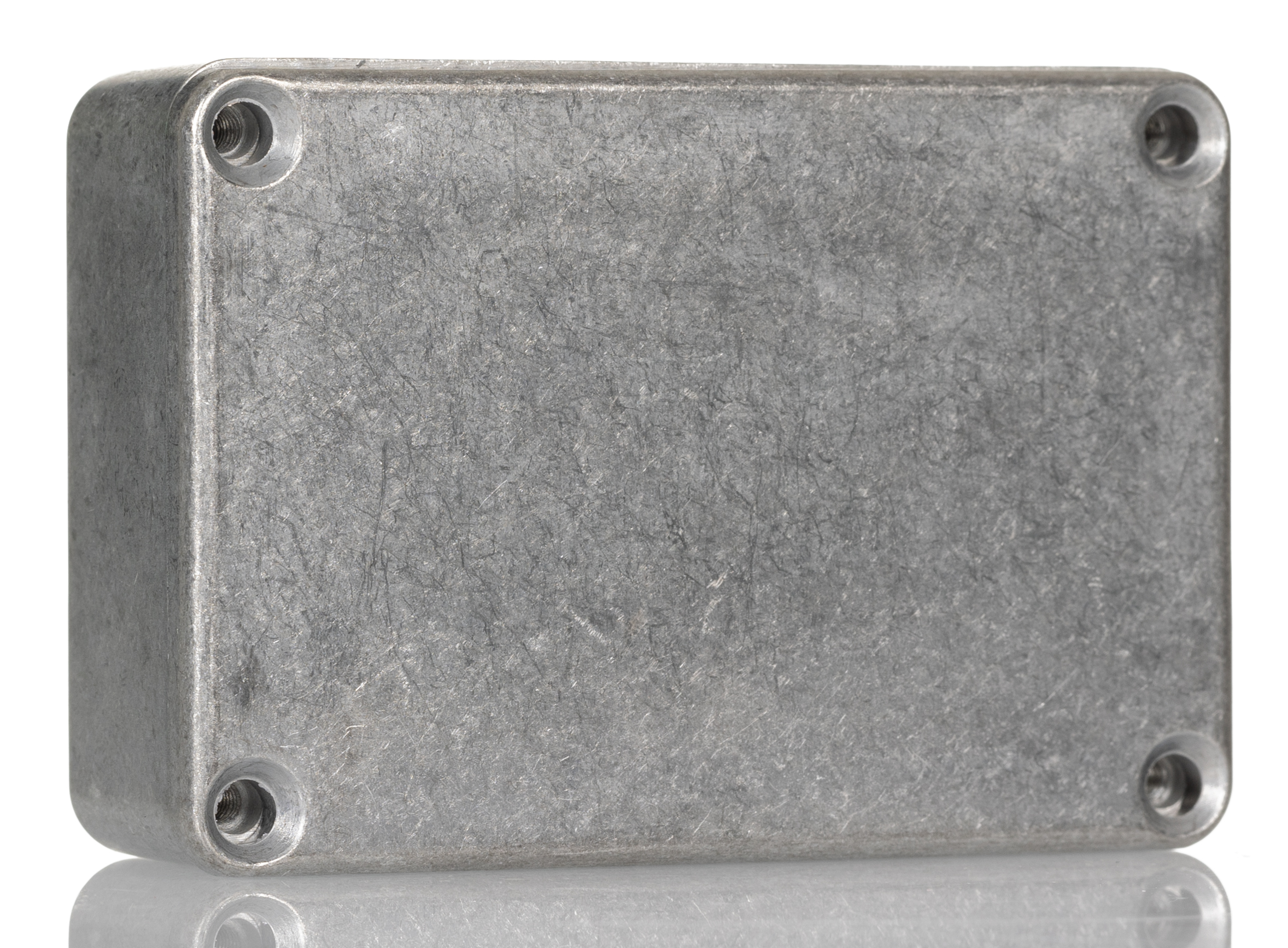 Hammond 1550 Series Unpainted Die Cast Aluminium Junction Box, IP54, 80 mm, 55mm 21 mm