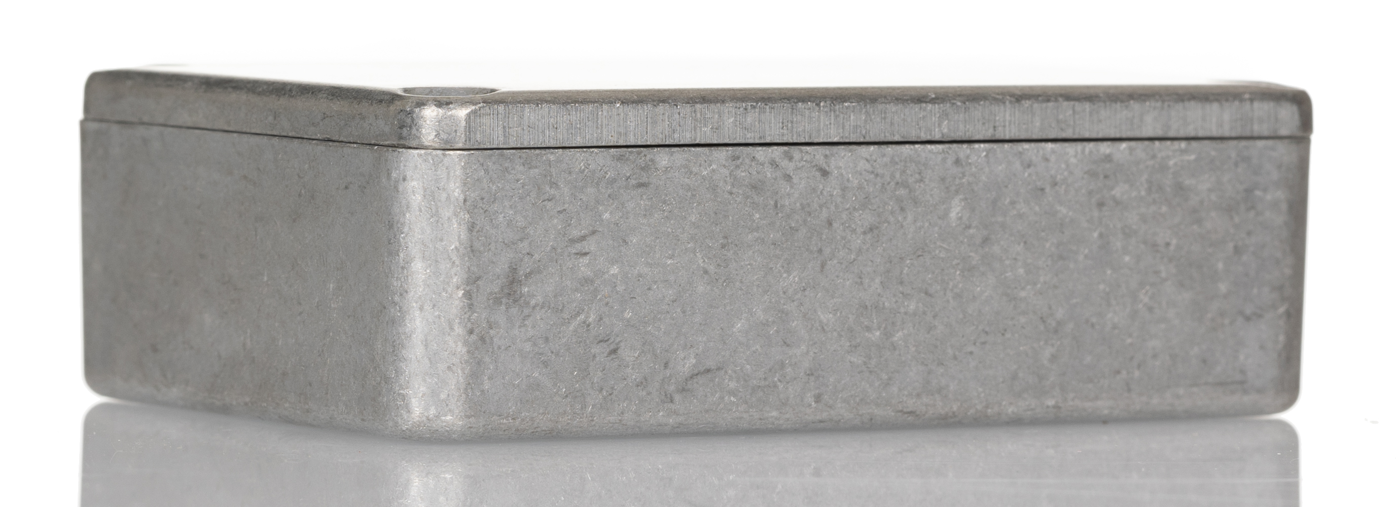1550p Hammond 1550 Series Unpainted Die Cast Aluminium Junction Box, IP54, 80 mm, 55mm 21 mm