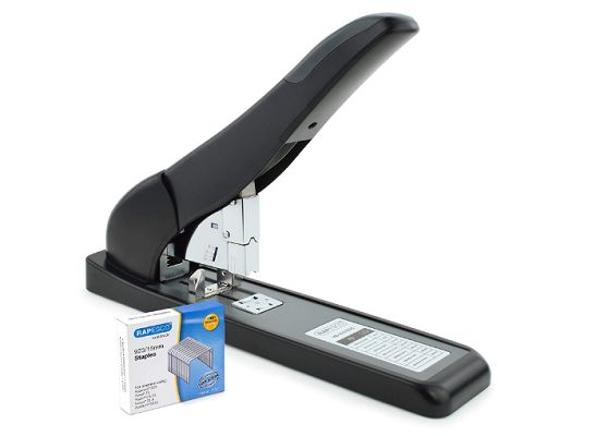 Rapesco 1551 Full Strip Stapler, 210 Sheet Capacity, 923/10-24 mm Staple Size
