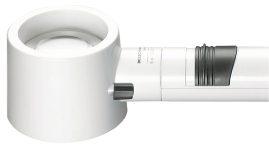 Eschenbach Illuminated Magnifier, 5x x Magnification, 58 mm Diameter