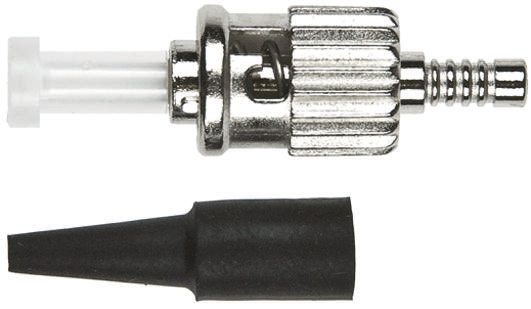 RS PRO, ST, PC Multimode Simplex Fibre Optic Connector 127 μm Fibre Size, 0.3dB Insertion Loss
