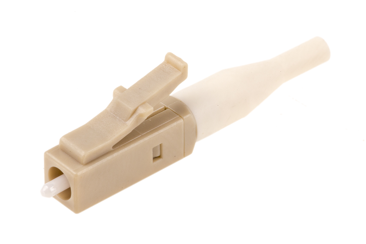 RS PRO, LC, PC Multimode Simplex Fibre Optic Connector 200 μm Fibre Size, 0.3dB Insertion Loss