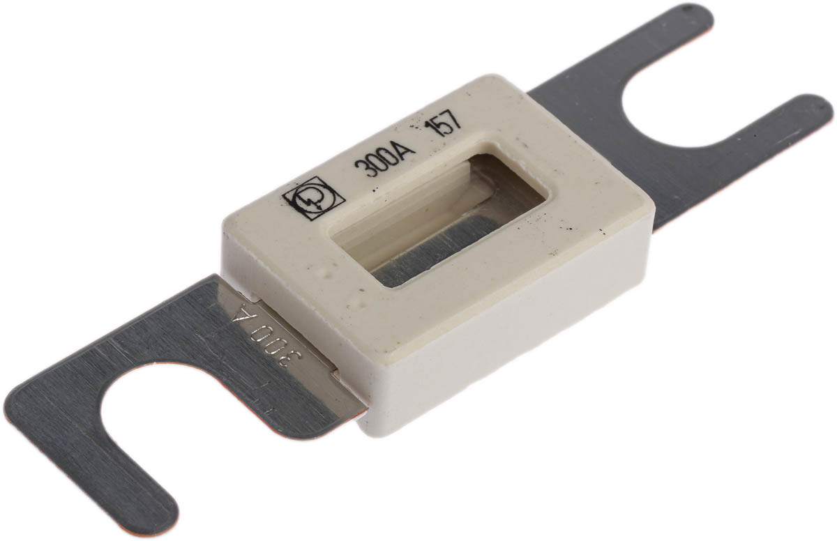 Littelfuse 300A White, Grey Car Fuse, 48V dc