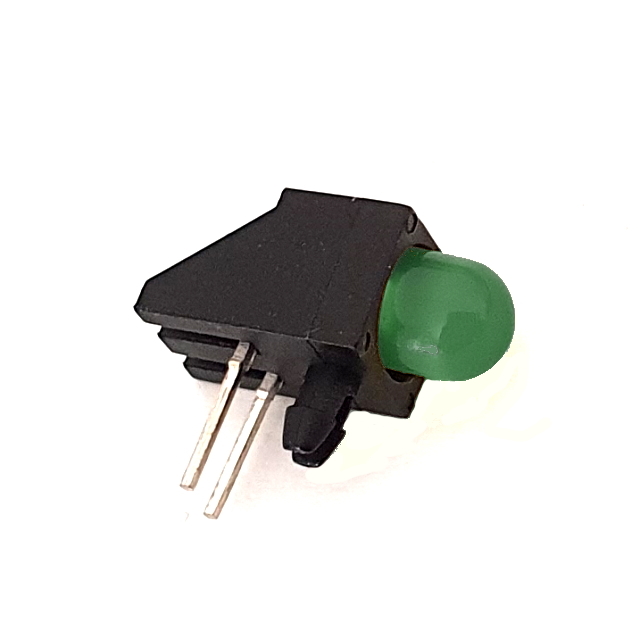CML Innovative Technologies 15701008 Green Right Angle LED Indicator, 1 LEDs 5 mm (T-1 3/4) 5 V