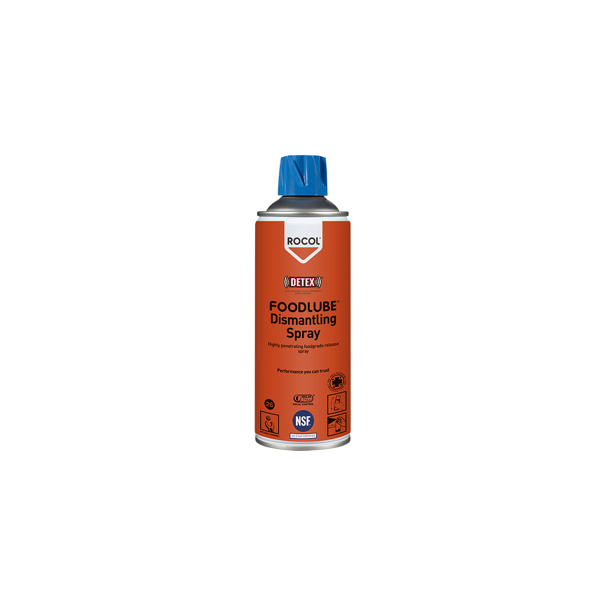 Rocol Foodlube® Dismantling Spray Lubricant Ester Blend 300 ml Aerosol Food Safe