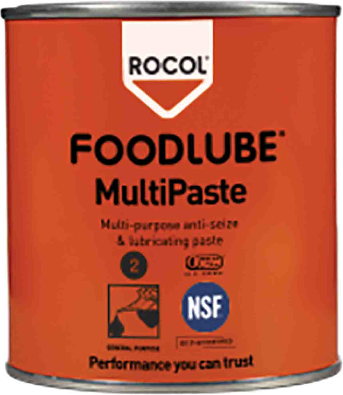 Rocol Foodlube Multi-Paste Lubricant Multi-Purpose 500 g Tin Food Safe