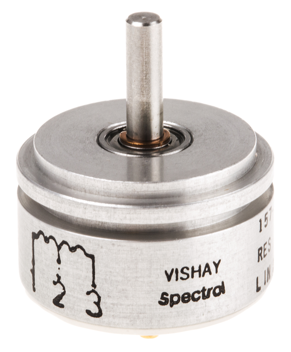 Vishay 157 1 kΩ Rotary Potentiometer 1-Turns 1-Gang Servo Mount, 157S102MB9002