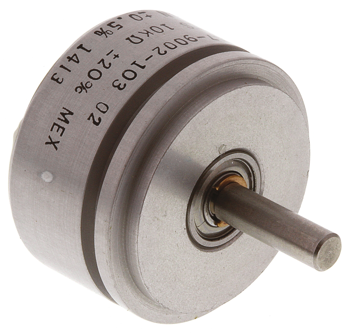 157s202mb9002 Vishay 157 2 kΩ Rotary Potentiometer 1-Turns 1-Gang Servo Mount, 157S202MB9002