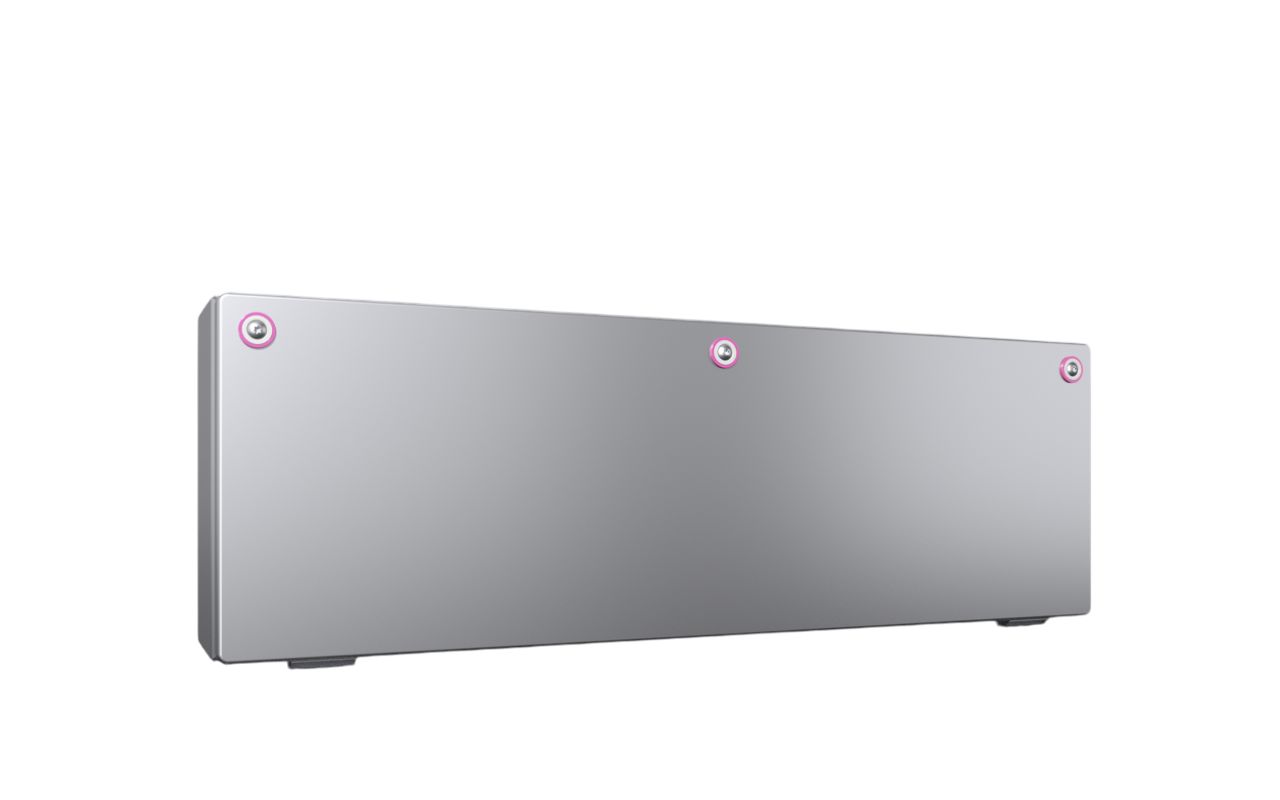 Rittal KX Series Stainless Steel Enclosure, IP66, 200 mm x 600 mm x 120 mm
