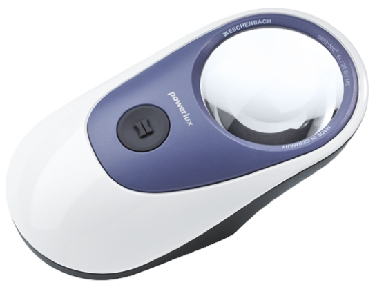 Eschenbach Illuminated Magnifier, 5x x Magnification, 58 mm Diameter