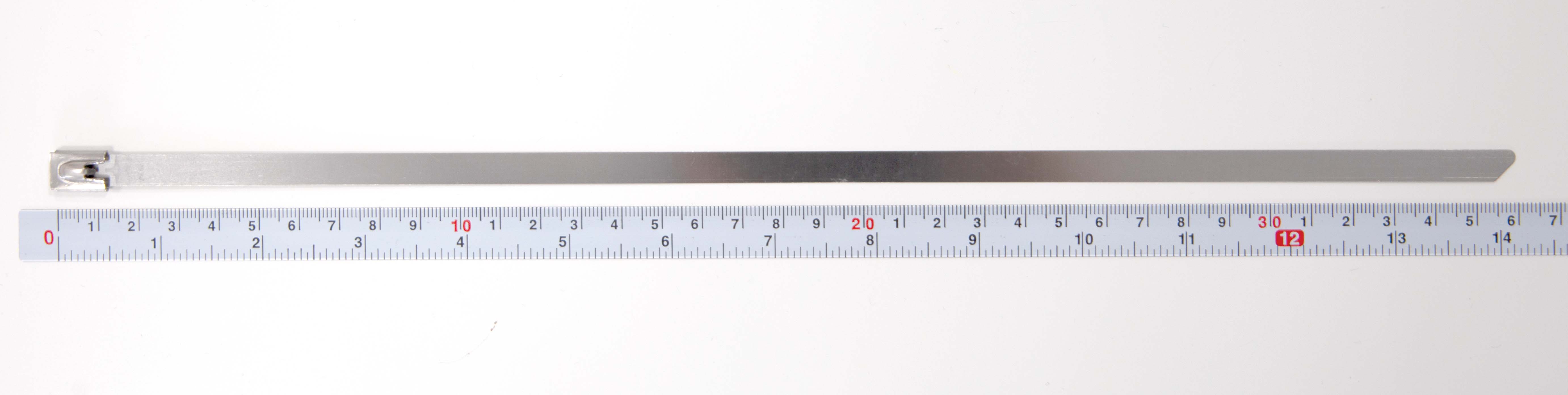 159-5335 RS PRO Cable Tie, Roller Ball, 360 mm x 7.9mm, Metallic 316 Stainless Steel