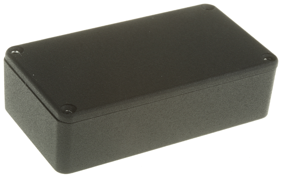 Hammond 1590 Series Black Die Cast Aluminium Enclosure, IP54 31 mm, 112 mm, 60 mm