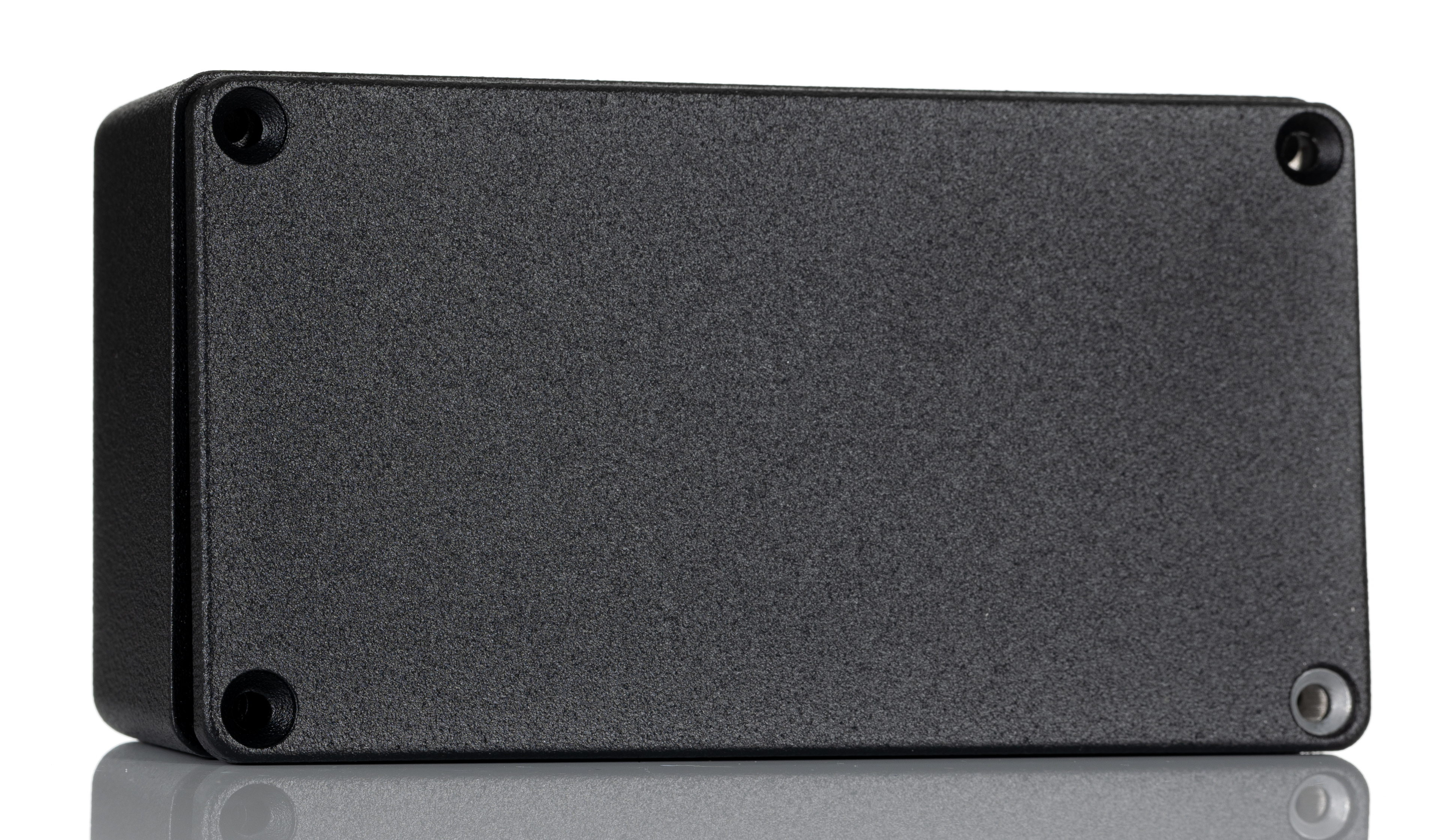 Hammond 1590 Series Black Die Cast Aluminium Enclosure, IP54 40 mm, 121.1 mm, 66 mm