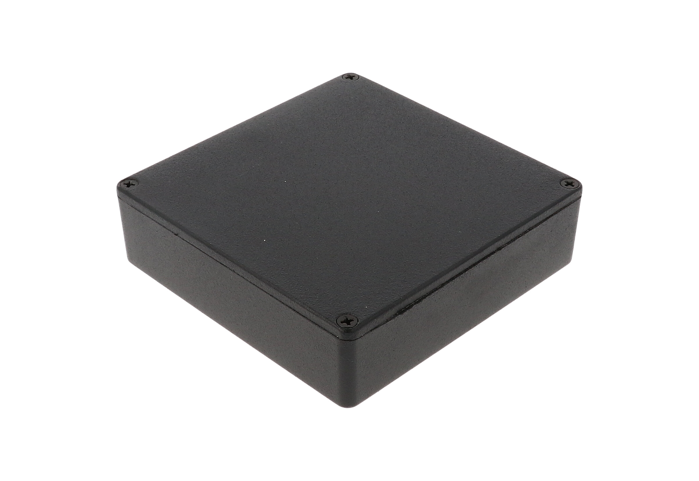 Hammond 1590 Series Black Die Cast Aluminium Enclosure, IP54 34 mm, 120 mm, 120 mm
