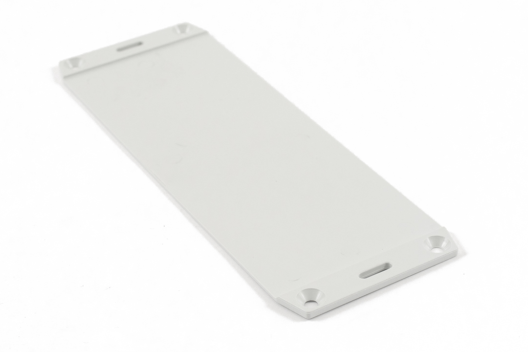 Hammond ABS Plastic Satin Texture Mounting Flange, 2.64in W, 190.754 mm L for Use with 1591H Enclosure