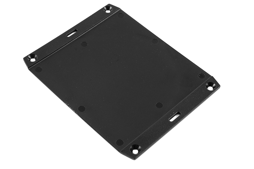 Hammond ABS Plastic Satin Texture Mounting Flange Plastic Flanges, 4.59in W, 145.288 mm L for Use with 1591U / V