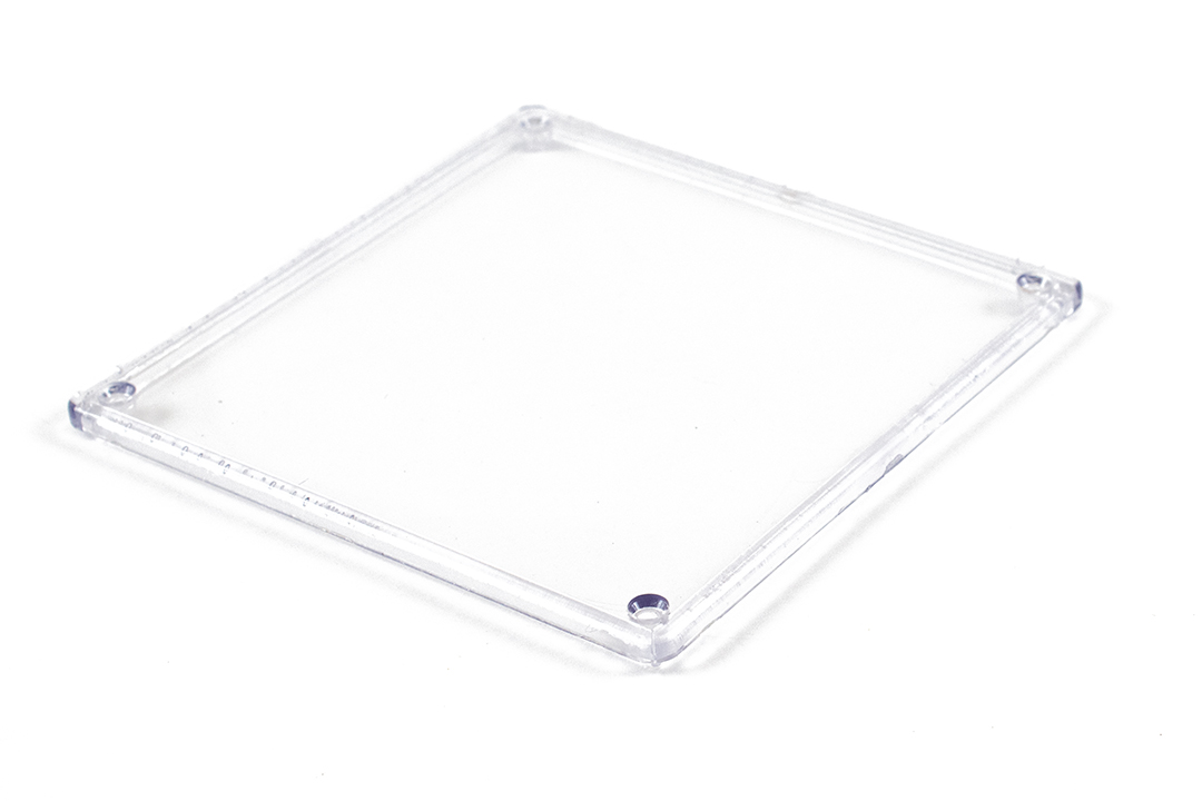 Hammond Polycarbonate Transparent Lid, 4.7in W, 119.38 mm L for Use with 1591V Enclosures