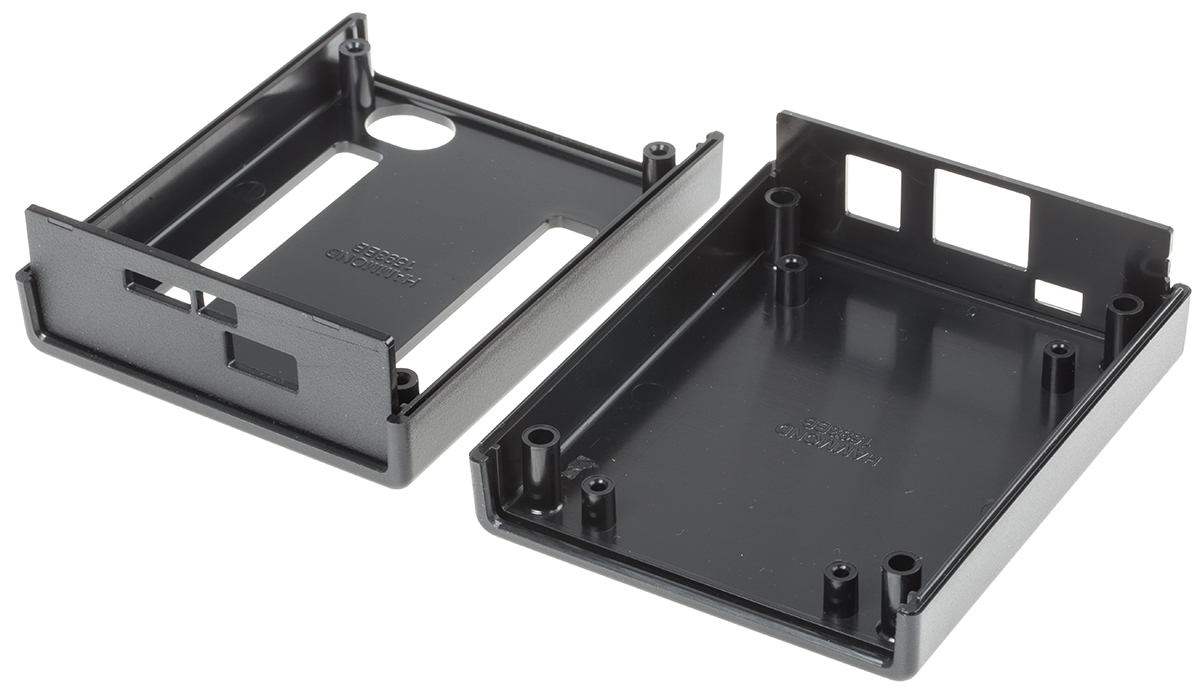 1593hambonebk Hammond Development Board Case 1593HAMBONEBK for BeagleBone Black,  Black
