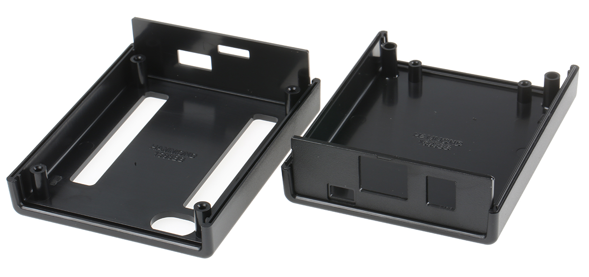 1593hamdogbk Hammond Development Board Case 1593HAMDOGBK for Beagle Bone,  Black