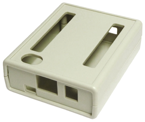 Hammond Development Board Case 1593HAMDOGGY for Beagle Bone,  Grey