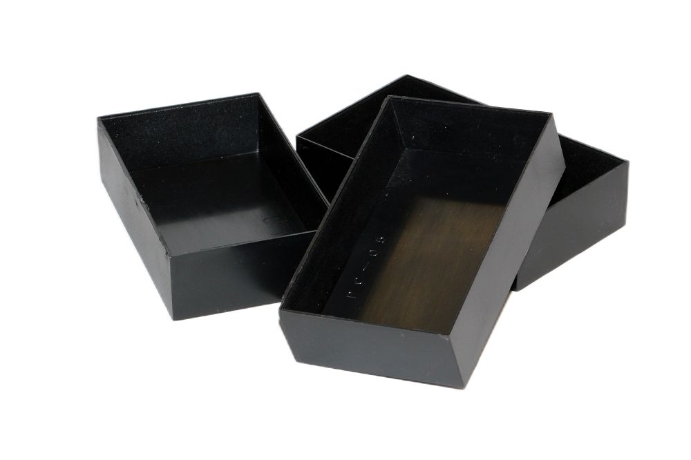 Hammond Black ABS Potting Box, 100 mm 25.15 mm, 60 mm