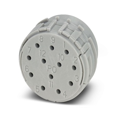 Phoenix Contact Contact Insert size 1 mm 12 Way for use with Shock And Vibration Resistant