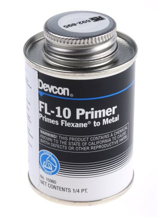 ITW Devcon Blue Flexane Bottle Adhesive Primer for use with Concrete, Rubber, Wood, Fibreglass, Metals, 112 g