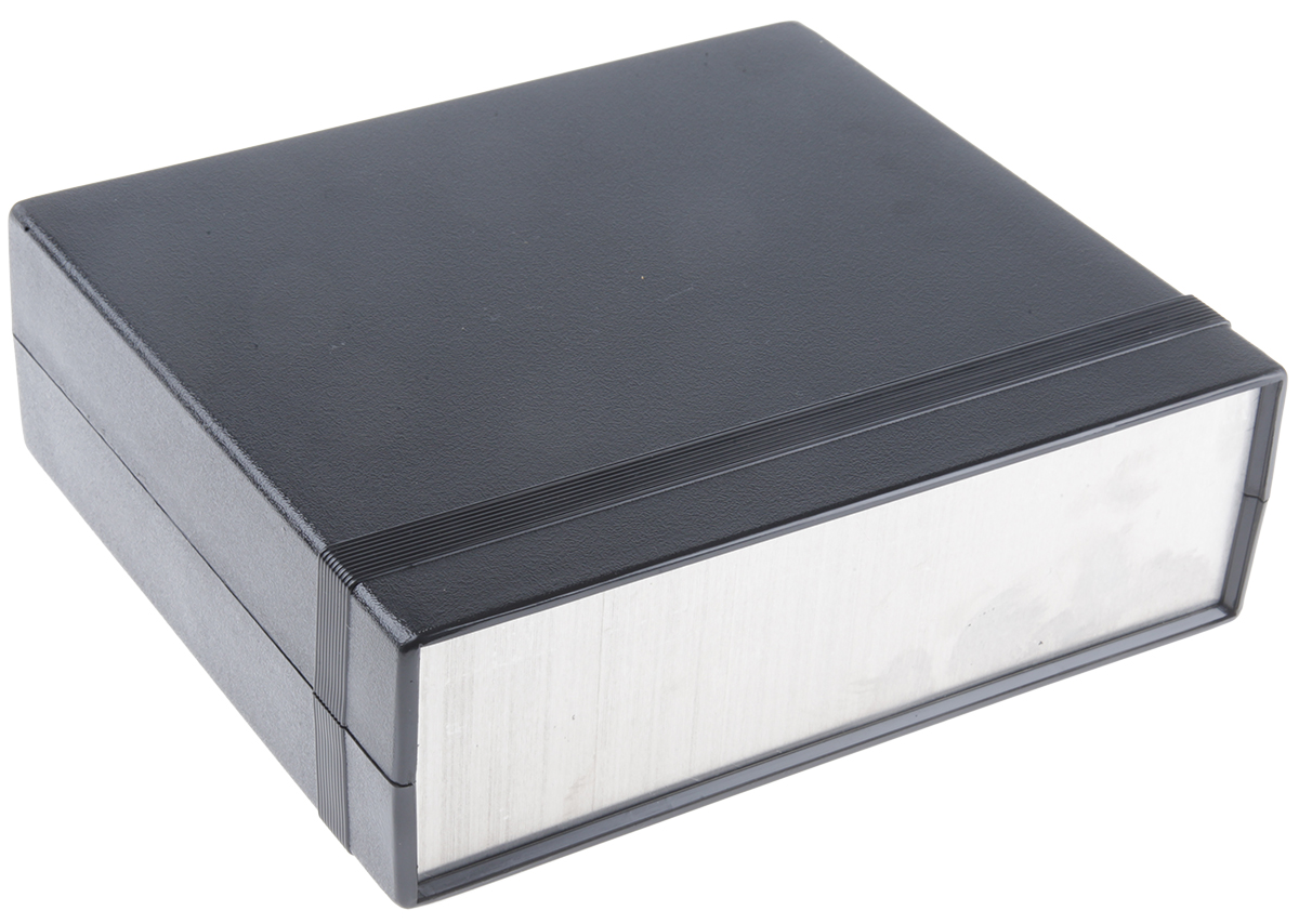 Hammond 1598 Black Flame Retardant ABS Instrument Case 63.2 mm, 179.8 mm, 205.1 mm
